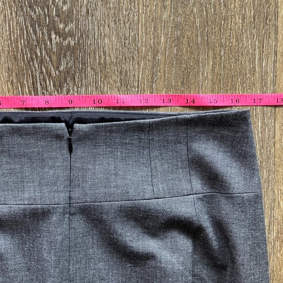 Express Gray Size 12 Lined Pencil Skirt - Picture 6 of 7